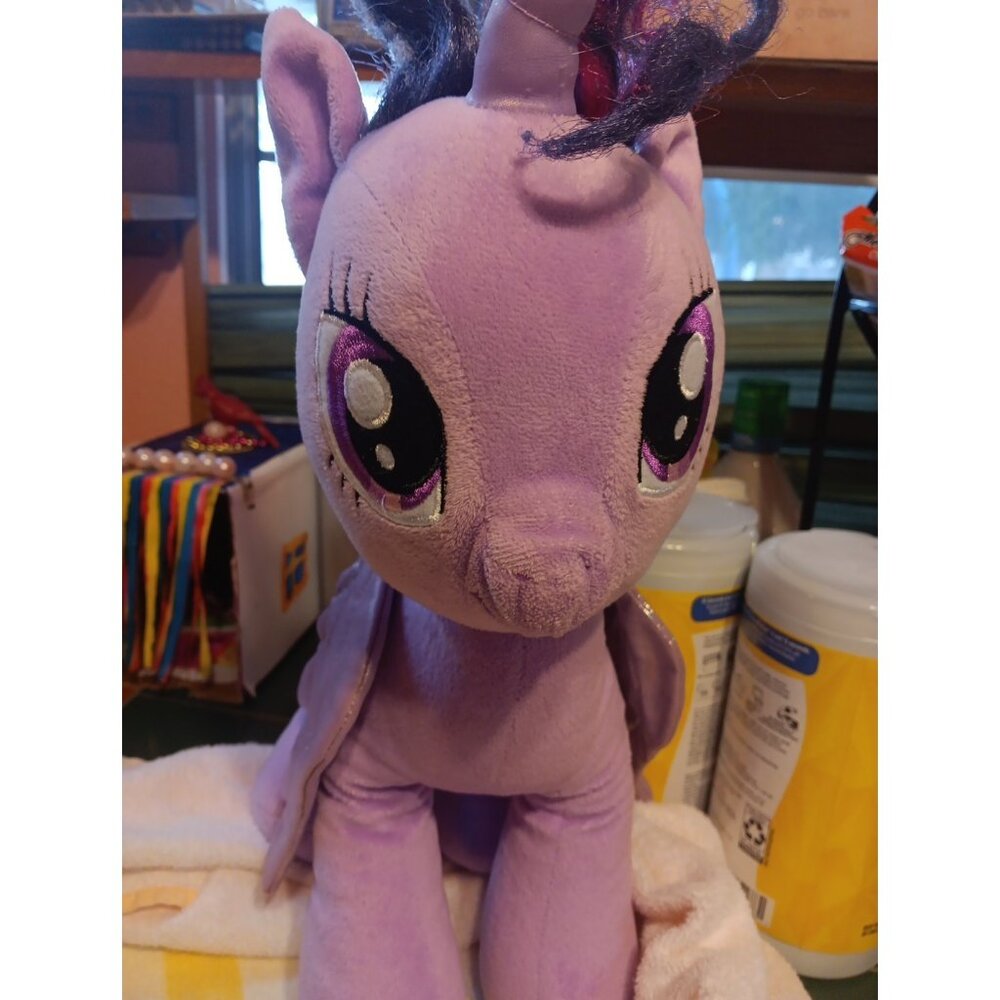 Build a Bear Plush My Little Pony Princess Twilight Sparkle Purple Pegasus 16"